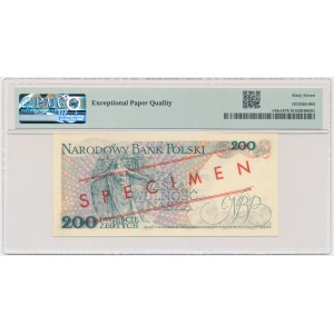 200 złotych 1976 - WZÓR - A 0000000 - No.0747 - PMG 67 EPQ