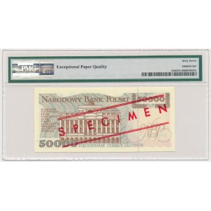 50,000 zlotys 1993 - TEMPLATE - A 0000000 - No. 0410 - PMG 67 EPQ