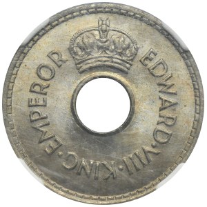 Fiji, Edward VIII, 1 Penny London 1936 - NGC MS65
