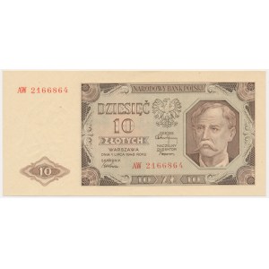 10 zlotých 1948 – AW –