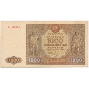 1.000 Złoty 1946 – A. – SCHÖN