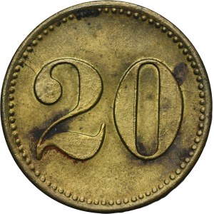 Beuthn, Roßberg, Consolidierte Heinitzgrube, 20 Pfennig - UNLISTED