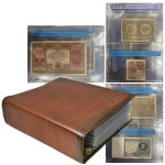 Collection of Polish banknotes (1916–1993) in a album (approx. 80 pieces) — WORTH SEEING
