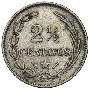 Dominican Republic, 2 1/2 Centavos Paris 1888 A