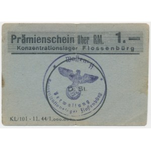 Germany, Flossenburg, 1 Reichsmark (1944)
