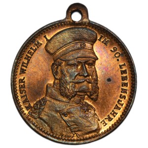 Germany, Wilhelm I, Medal 100th Anniversary of the Birth of Emperor Wilhelm I 1897
