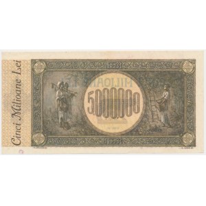 Romania, 5 million Lei 1947