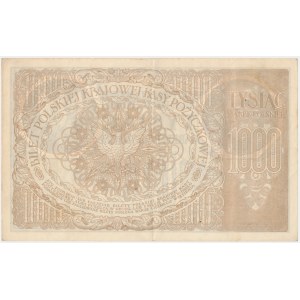1,000 marks, 1919 - Ser. ZI - RAREER VARIANT