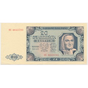 20 zlotych 1948 - DE -