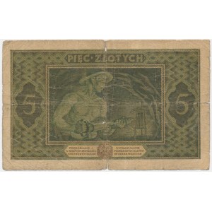 5 zlotych, 1926 - B -