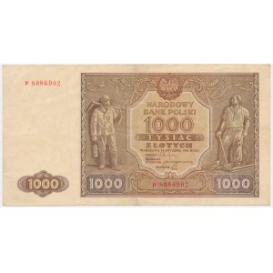 1,000 zlotys 1946 - P -