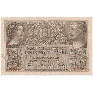 Kaunas, 100 Mark, 1918