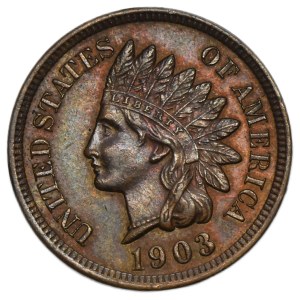 USA, 1 Cent Philadelphia 1904 - Indian Head