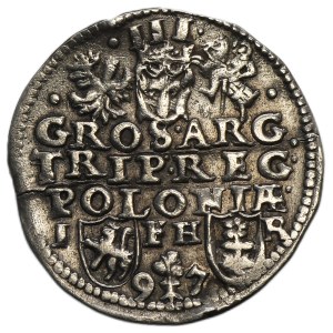 Sigismund III Vasa, 3 Groschen Posen 1597