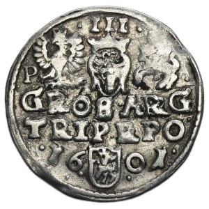 Sigismund III Vasa, 3 Groschen Posen 1601