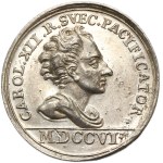 August II the Strong, Medal Peace in Altranstadt 1706