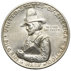 USA, 1/2 Dollar Denver 1920 D Pilgrim