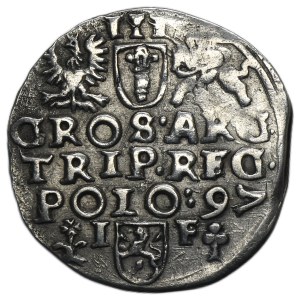 Sigismund III Vasa, 3 Groschen Wschowa 1597 - SIGI