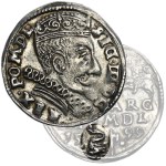 Sigismund III Vasa, 3 Groschen Vilnius 1599 - RARE, Swan