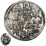 Sigismund III Vasa, 3 Groschen Vilnius 1599 - RARE, Swan