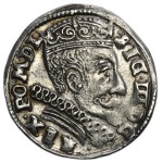 Sigismund III Vasa, 3 Groschen Vilnius 1599 - RARE, Swan