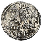 Sigismund III Vasa, 3 Groschen Vilnius 1599 - RARE, Swan
