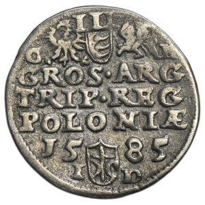 Stephen Bathory, 3 Groschen Olkusz 1585