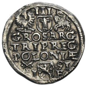 Sigismund III Vasa, 3 Groschen Posen 1591