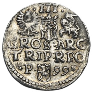 Sigismund III Vasa, 3 Groschen Posen 1599