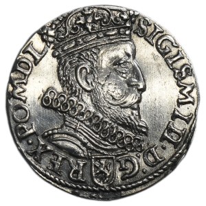 Sigismund III Vasa, 3 Groschen Krakau 1602