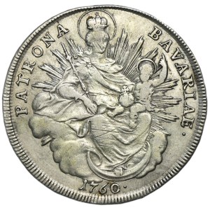 Germany, Electorate of Bavaria, Maximilian III Joseph, Thaler Munich 1760