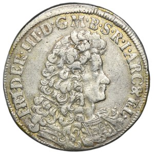 Germany, Brandenburg-Prussia, Friedrich III, 2/3 Thaler (gulden) Emmerich 1691 WH