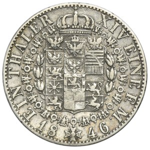 Niemcy, Królestwo Prus, Fryderyk Wilhelm IV, Talar Berlin 1846 A