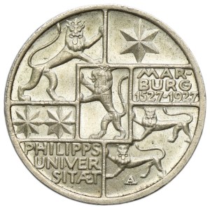 Germany, Weimar Republic, 3 Mark Berlin 1927 A