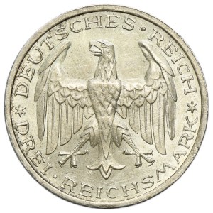Germany, Weimar Republic, 3 Mark Berlin 1927 A