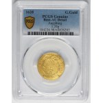 Germany, City of Augsburg, Goldgulden 1628 - PCGS AU DETAILS