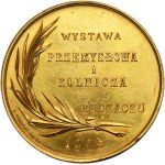 Galicia, Medal of the Industrial and Agricultural Exhibition in Buczacz 1905 - with a dedication to Count Potocki