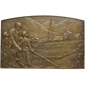 Galicia, Plaque Ludwik Wierzbicki Memorial Lviv 1905