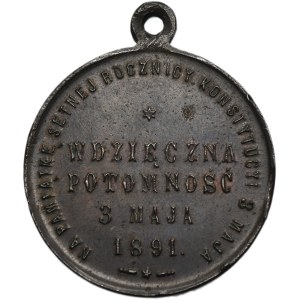 Galicia, Medal 100th Anniversary of the Adoption of the Constitution of May 3 1891