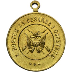 Galicia, Medal of Dedication of the Banner of the Lviv Veterans Corps 1897 - VERY RARE