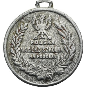 Galicia, Medal of the Polish Educational Society in Podolia, beginning of the 20th century