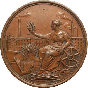 Galicia, Medal Agricultural and Industrial Exhibition in Nowy Sącz 1905
