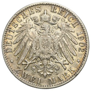 Germany, City of Hamburg, 2 Marks 1902 J