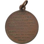 Galicia, Religious Medal of the Brotherhood of the Holy Family, end of the 19th century
