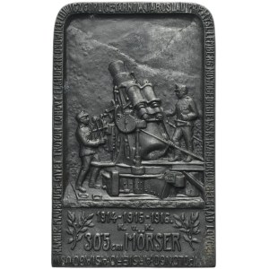 Austria, Plaque Commemorating Colonel General Archduke Leopold Salvator of Habsburg 1916