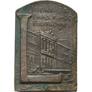 Galicia, Pin 50th Anniversary of the Brotherly Help of the Lviv Polytechnic 1913