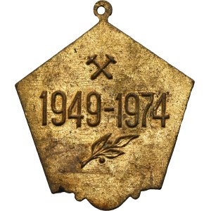 Badge of the 25th Anniversary of the Lviv-Volhynia Coal Basin 1974