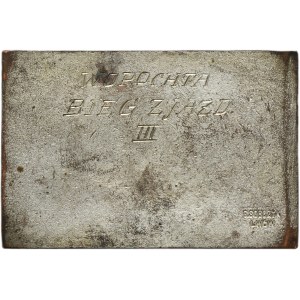 Galicia, Plaque Border match, III Congress Run Vorokhta 1934