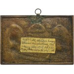 Galicia, Plaque Commemorating Professor Tadeusz Wojciechowski Lviv 1907