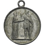 Galicia, Medallion Jadwiga and Jagiełło, 300th anniversary of the Union of Lublin 1869